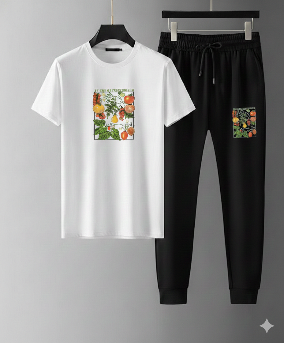 Trendy Mash T-Shirt Trouser Combo
